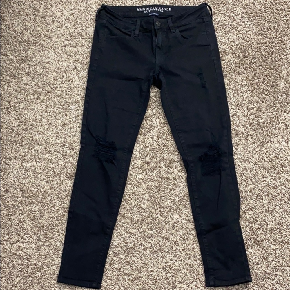 American Eagle Black Jegging